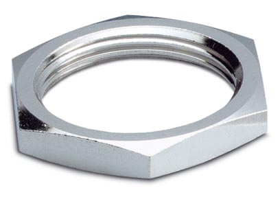 Q-MU PG13,5 M    Counter nut, (metal), to lock the contact carrier in the case of aligning