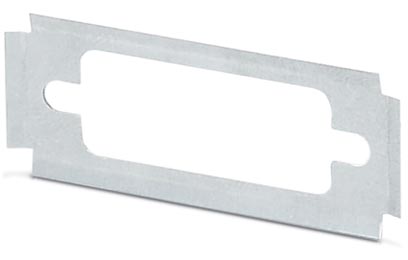 VS-15-A-EMV-S    D-SUB EMC shroud, shell size 2, shielded, for panel mounting frame VS-15-...