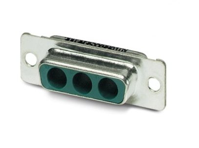 VS-15-BU-DSUB-3P    D-SUB contact carrier, shell size 2, accommodation for three combined contacts,