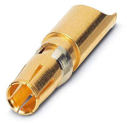 VS-BU-LK-3,6/22,8/4,6    Power contacts, for D-SUB combination inserts, socket, solder cup, straight