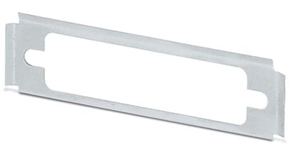VS-25-A-EMV-S    D-SUB EMC shroud, shell size 3, for panel mounting frame VS-25-...
