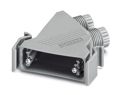 VS-25-T-2M20    D-SUB sleeve housing, shell size 3, IP67 degree of protection