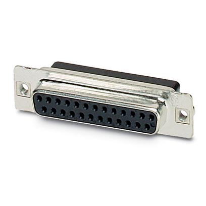 VS-25-BU-DSUB-CD-G    D-SUB contact carrier, shell size 3, for 25 signal contacts, contact type sock