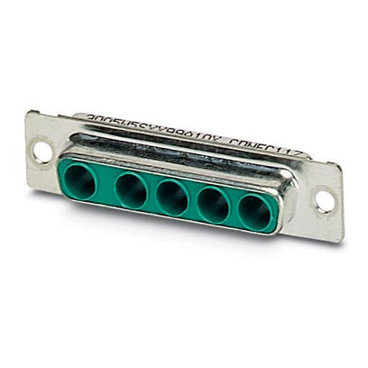 VS-25-BU-DSUB-5P    D-SUB contact carrier, shell size 3, accommodation for five combined contacts, c