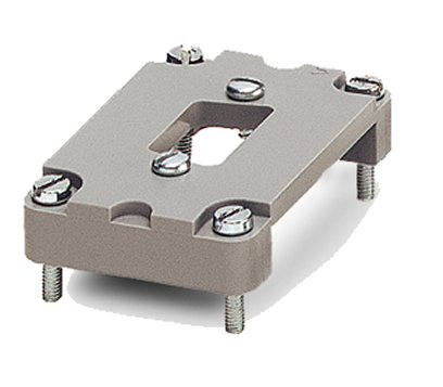 HC-B 6-ADP/1 DSUB 15    D-SUB adapter plate, for one D-SUB connector, no. of positions 15, housing s