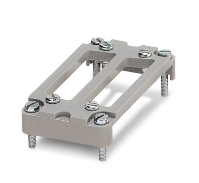 HC-B 10-ADP/2 DSUB 25    D-SUB adapter plate, for two D-SUB connectors, no. of positions 25, housing