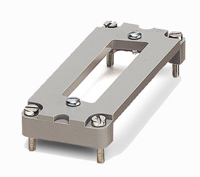 HC-B 16-ADP/1 DSUB 37    D-SUB adapter plate, for one D-SUB connector, no. of positions 37, housing