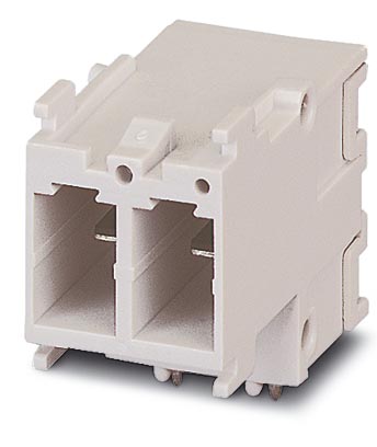 VC-AML 2    Contact insert module, for panel mounting frames, with 90? PCB connection, 2-pos., 400 V