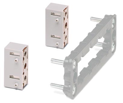 VC-AF    Panel-mounting flange for screw locking, for wall thicknesses of 1-5 mm