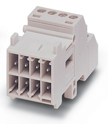 VC-AMS 8    Contact insert module, for panel mounting frames, with screw connection, 8-pos., 160 V /