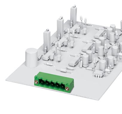 MSTB 2,5/ 5-GF-5,08 AU    Header, Nominal current: 12 A, Nom. voltage: 250 V, Pitch: 5.08 mm, Number
