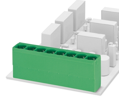 PCV 6-16/ 2-G-10,16    Header, Nominal current: 76 A, Nom. voltage: 630 V, Pitch: 10.16 mm, Number o