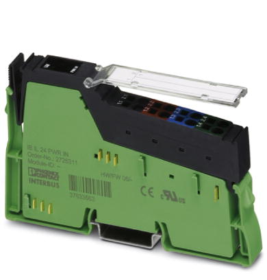 IB IL 24 PWR IN-PAC    Inline power terminal block, complete with accessories (connector and labeling field), 24 V DC, without fuse