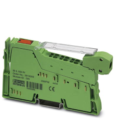 IB IL SSI-IN-PAC    Inline measurement terminal block for absolute encoders, complete with accessories (connector and labeling field), 1 input for abs