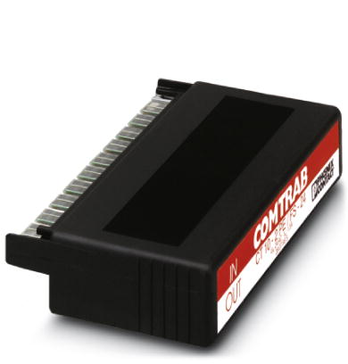 CT 10-2PE/FS-24    LSA-PLUS plug (COMTRAB CT 10) with surge voltage coarse and fine protection for 10 floating signal circuits. Nominal voltage: 24 V