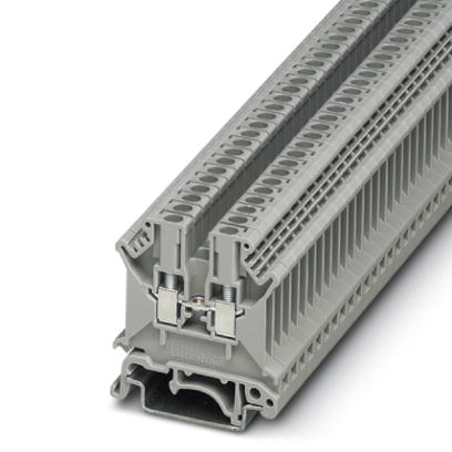 UK 3 N    Feed-through modular terminal block, Type of connection: Screw connection, Cross section: 0.2 mm? - 4 mm?, AWG 24 - 12, Width: 5.2 mm, Color