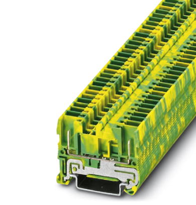 ST 2,5/2P-PE    Pluggable feed-through modular terminal block, Type of connection: Plug connection, Cross section: 0.08 mm? - 4 mm?, AWG 28 - 12, Widt