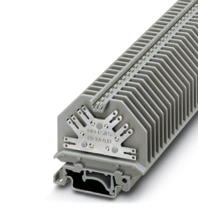 UHK 4-FS/FS(12-2,8-0,8)    Feed-through modular terminal block, Type of connection: Special and hybrid connection, Width: 6.2 mm, Color: gray, Mountin