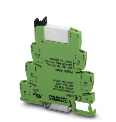 PLC-RSC- 24DC/ 1/ACT    PLC actuator relay, consisting of base terminal block PLC-BSC...ACT with screw connection and pluggable miniature relay with p