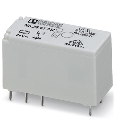 REL-MR- 48DC/21HC    Plug-in miniature relay, with power contact for high continuous current, 1 PDT, 48 V DC