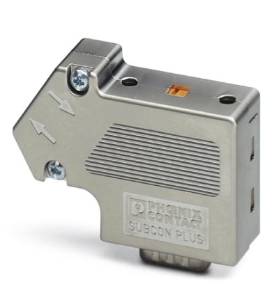 SUBCON-PLUS-CAN/SC2    D-SUB connector, 9-pin, with two cable entries