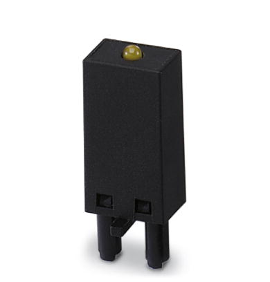 LDP- 12- 24DC    Plug-in module, for mounting on PR1 and PR2, with damping diode and yellow LED, polarity: A1+, A2-, input voltage: 12 -24 V DC ? 20%