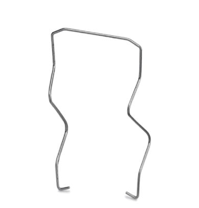 EL3-M52    Relay retaining bracket, wiring to suit relay socket PR3, for 52 mm high octal relay