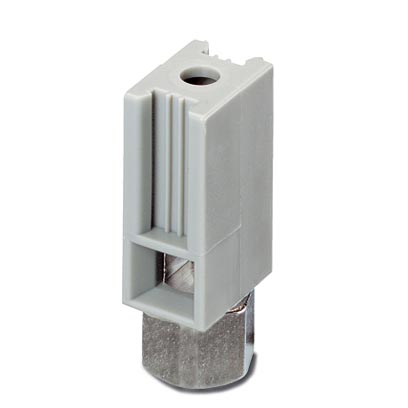 LA 10-M10    Cable connection nut for screwing on threaded bolts, for M10 thread