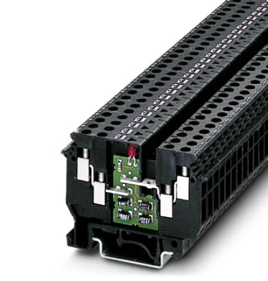 UDK 4-ILA 500    Feed-through modular terminal block, Connection type: Screw connection, Cross section: 0.2 mm? - 6 mm?, AWG: 24 - 10, Nominal current