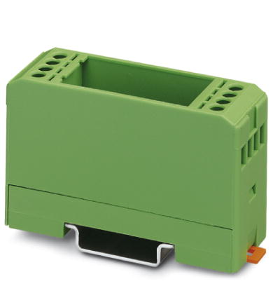 EMG 25-LG    Electronic housing, with snap foot for DIN rail EN 50022 for PCB insertion, without screw connection terminal blocks and cover