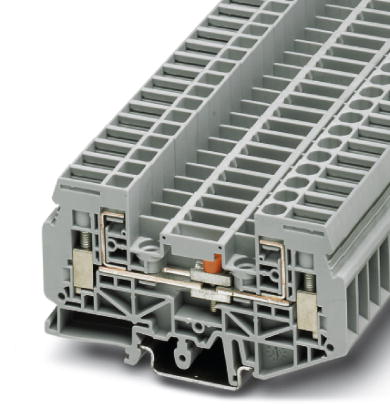 URTK 6    Component modular terminal block, Connection method: Screw connection, Width: 8.2 mm, Mounting type: NS 35/7,5, NS 35/15, NS 32, Color: gray