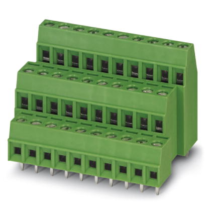 MK3DS 1/ 2-3,81    PC terminal block, Nominal current: 8 A, Nom. voltage: 160 V, Pitch: 3.81 mm, Num