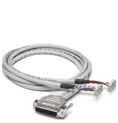 CABLE-D25SUB/B/2X14/500/TU812    Splitting cable for ABB S800 I/O, cable length 5 m