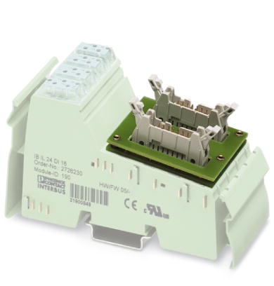 FLKM 14-PA-INLINE/IN16    VARIOFACE front adapter for 16-channel Inline modules, input IB IL 24 DI 16