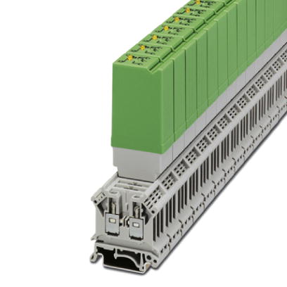 ST-REL3-KG230/21/SO46    Pluggable relay interfaces against interference on the control side, with soldered-in miniature switching relays, contacts (A