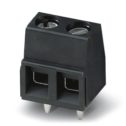 MKDSN 1,5/ 2-5,08 HT BK    PC terminal block, Nominal current: 13.5 A, Nom. voltage: 200 V, Pitch: 5.08 mm, Number of positions: 2, Type of connection