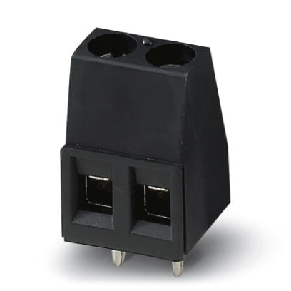 MKDS 1,5/ 2 HT BK    PC terminal block, Nominal current: 17.5 A, Nom. voltage: 200 V, Pitch: 5 mm, Number of positions: 2, Type of connection: Screw c