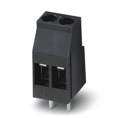 MKDS 3/ 2 HT BK    PC terminal block, Nominal current: 24 A, Nom. voltage: 200 V, Pitch: 5 mm, Number of positions: 2, Type of connection: Screw conne