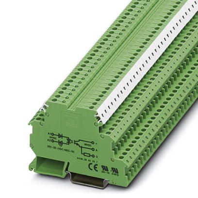 DEK-OE-120AC/ 48DC/100    Input soptocoupler terminal block, input: 120 V DC, output: 3 - 48 V DC/100 mA, terminal width 6.2 mm