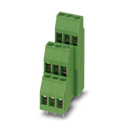 MK3DS 3/ 3-5,08    PC terminal block, Nominal current: 17.5 A, Nom. voltage: 250 V, Pitch: 5.08 mm,
