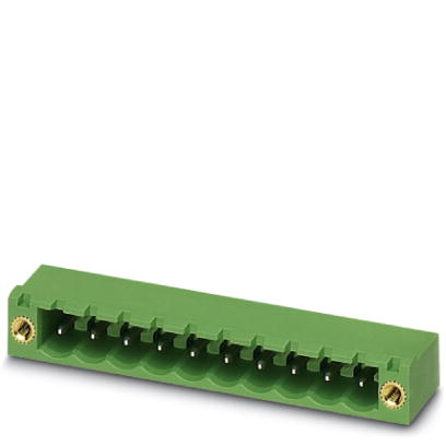 MSTB 2,5/ 3-GF-5,08 BK    Header, Nominal current: 12 A, Nom. voltage: 250 V, Pitch: 5.08 mm, Number of positions: 3, Color: black, Assembly: Solderin