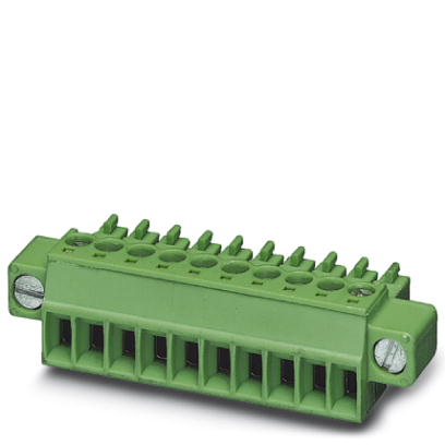 MC 1,5/ 4-STF-3,81    Plug component, Nominal current: 8 A, Nom. voltage: 160 V, Pitch: 3.81 mm, Number of positions: 4, Connection type: Screw connec