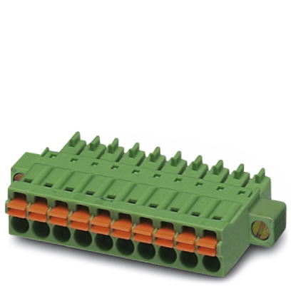 FMC 1,5/11-STF-3,5    Plug component, Nominal current: 8 A, Nom. voltage: 160 V, Pitch: 3.5 mm, Number of positions: 11, Connection type: Spring-cage