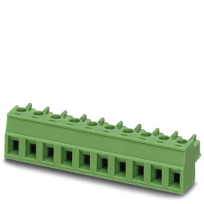 MC 1,5/ 2-ST-5,08    Plug component, Nominal current: 8 A, Nom. voltage: 250 V, Pitch: 5.08 mm, Numb