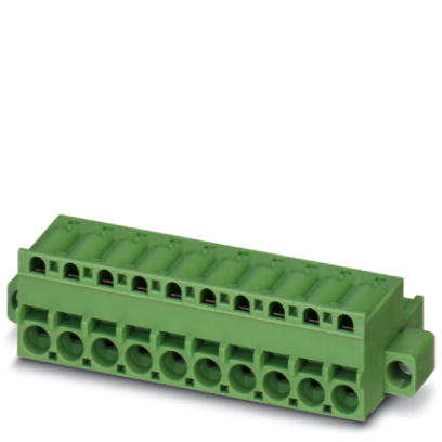 FKCS 2,5/ 7-STF-5,08    Plug component, Nominal current: 12 A, Nom. voltage: 250 V, Pitch: 5.08 mm, Number of positions: 7, Connection type: Spring-ca