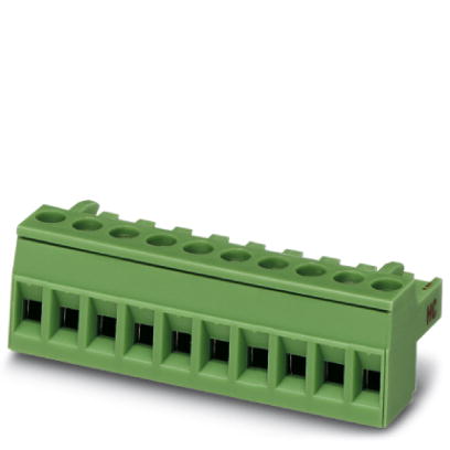 MSTBT 2,5 HC/ 3-ST    Plug component, Nominal current: 16 A, Nom. voltage: 250 V, Pitch: 5 mm, Numbe