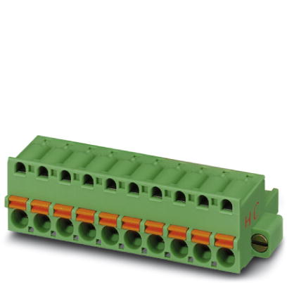 FKC 2,5 HC/ 4-STF-5,08    Plug component, Nominal current: 16 A, Nom. voltage: 250 V, Pitch: 5.08 mm, Number of positions: 4, Connection type: Spring-