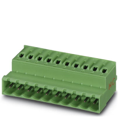 FKIC 2,5 HC/ 8-ST-5,08 BD:8X2    Plug component, Nominal current: 16 A, Nom. voltage: 250 V, Pitch: 5.08 mm, Number of positions: 8, Connection type: