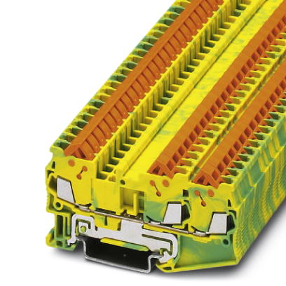 QTC 1,5-TWIN-PE    Ground modular terminal block, Type of connection: Quick connection, Quick connection, Cross section: 0.25 mm? - 1.5 mm?, AWG 24 -