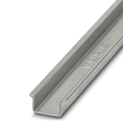 NS 35/15-2,3 UNPERF 2000MM-VPE    DIN rail, material: Steel, unperforated, 2.3 mm thick, height 15 m